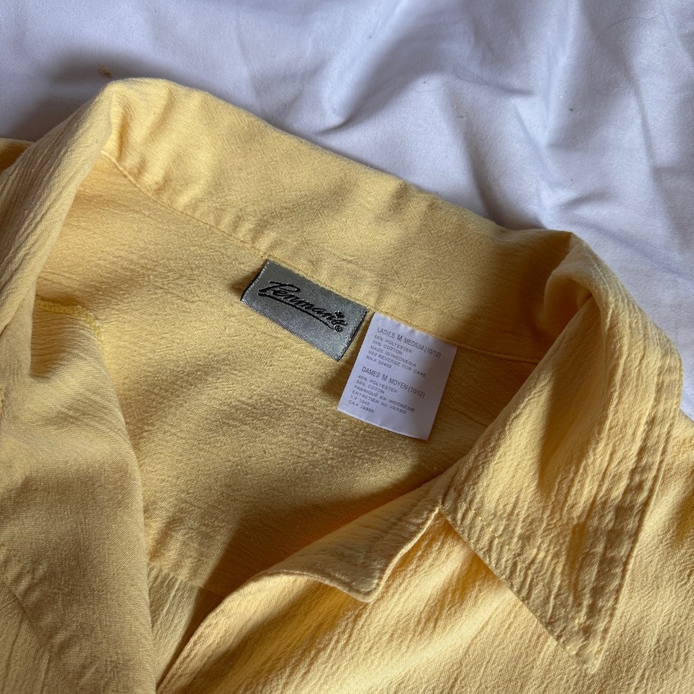 Penman’s Vintage Sleeveless Button Down Shirt - Picture 2 of 2